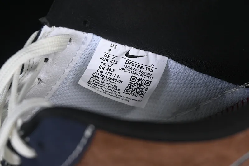 All categories Nk Air Force 1 Air Force series Nk Air Force 1 Low Air Force low-top Nike Air Force 1'07 Low Stussy co-branded blue brown pig leather Air Force 1 low-top casual sneakers DF0188-105